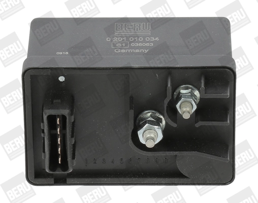 Relay, glow plug system